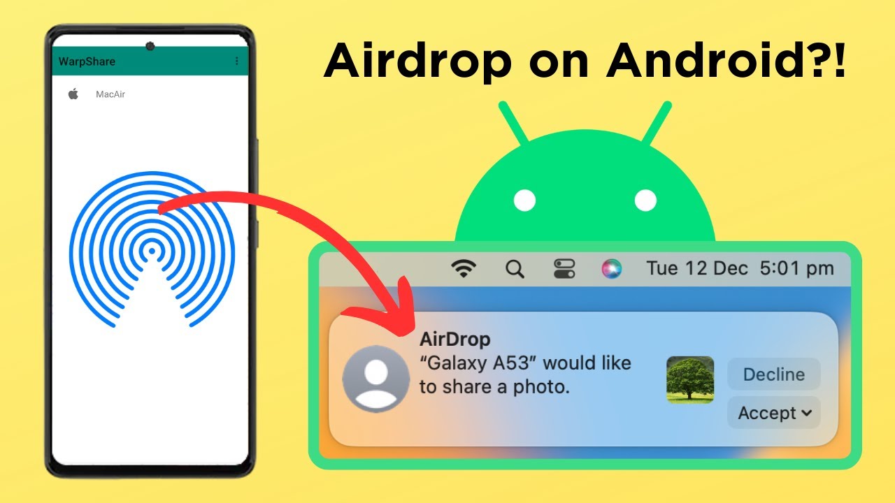 How to REALLY Airdrop from Android to Apple  NEW Method
