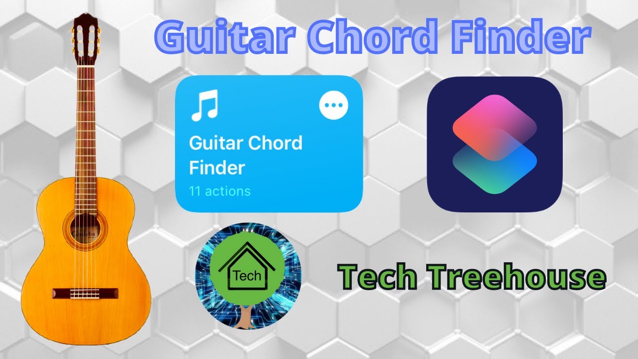 How to find guitar chord diagrams using Siri Shortcuts