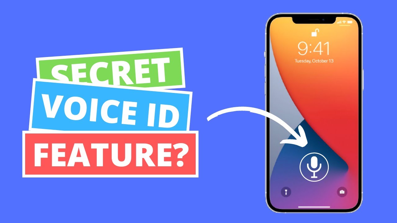 SECRET Voice ID FEATURE! Unlock iPhone with VOICE ID!